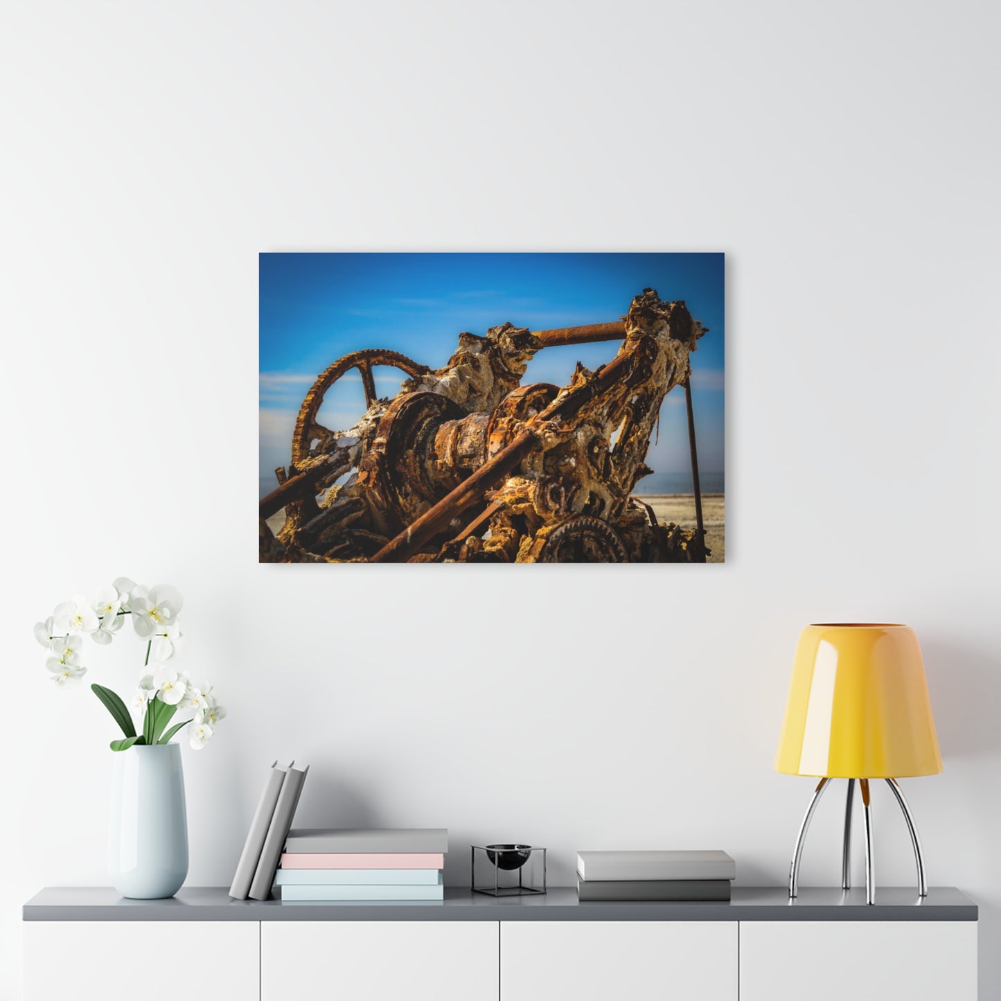 Rusted Relaxation - Acrylic Print (French Cleat Hanging)