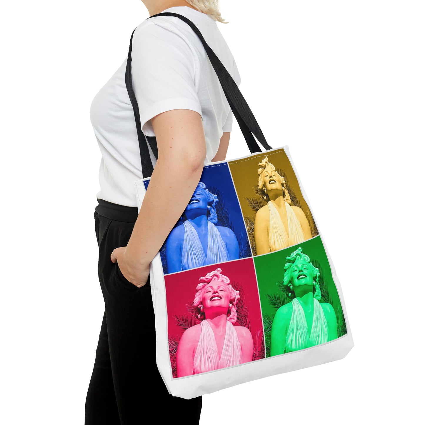 Marilyn Squares Tote Bag