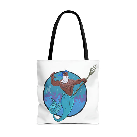 Merman "Classic Comic Book Style" Tote Bag