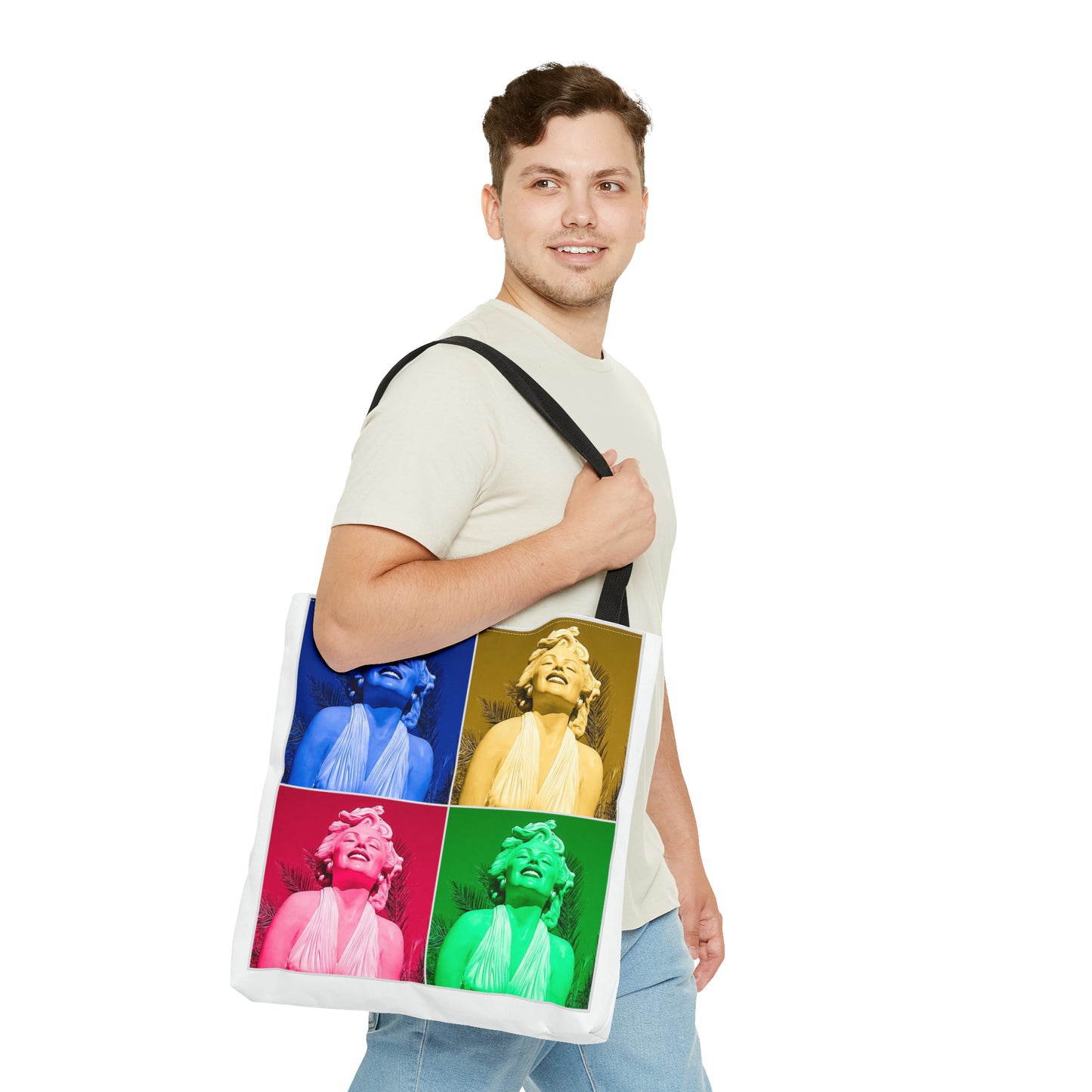 Marilyn Squares Tote Bag