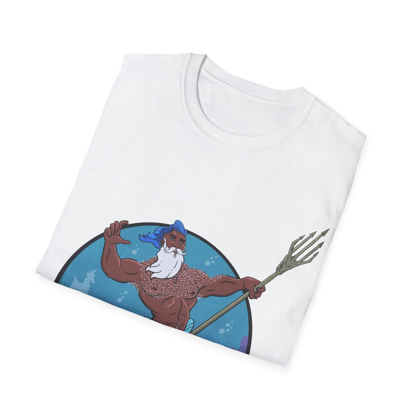 Merman Classic Comic Book Style T-Shirt