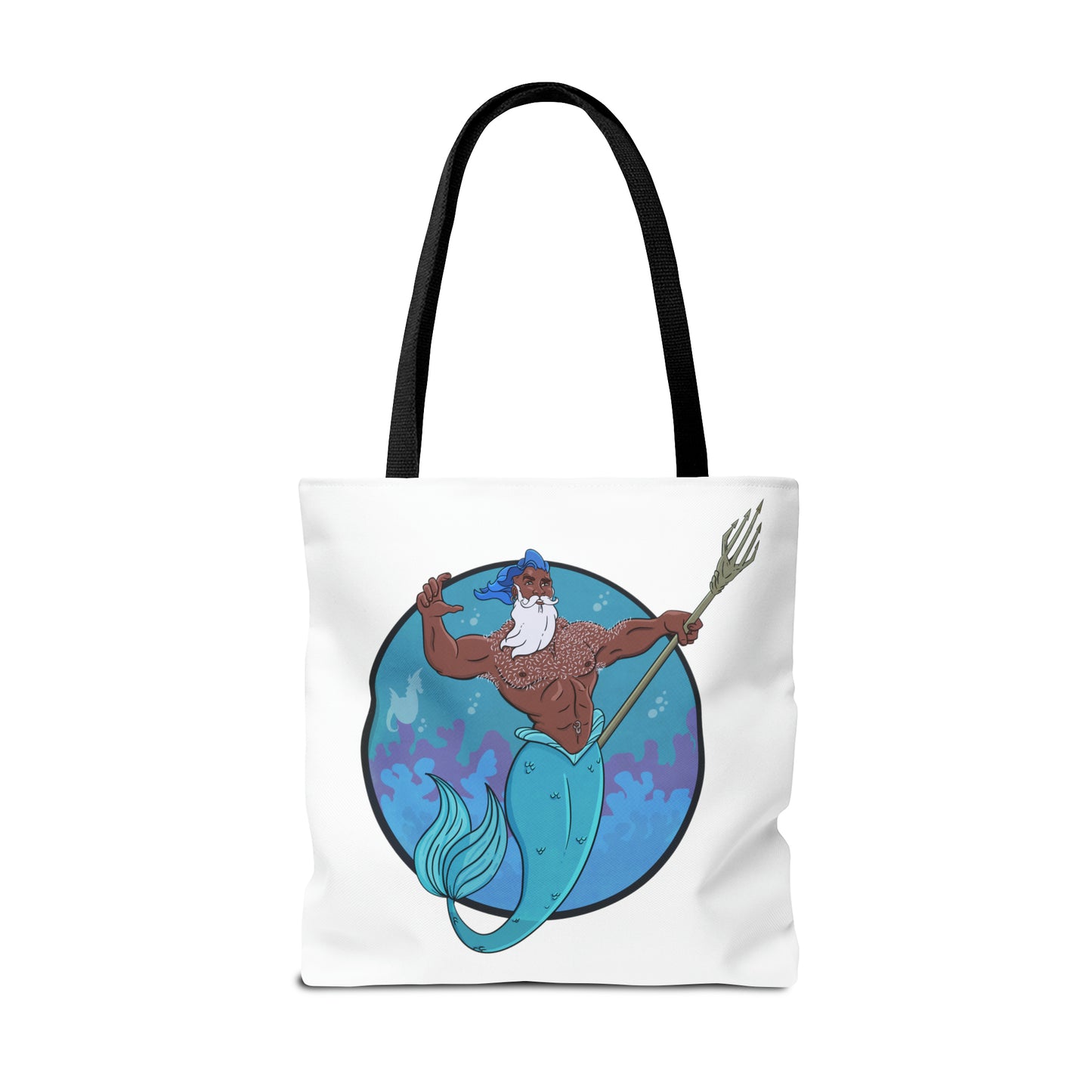 Merman "Classic Comic Book Style" Tote Bag