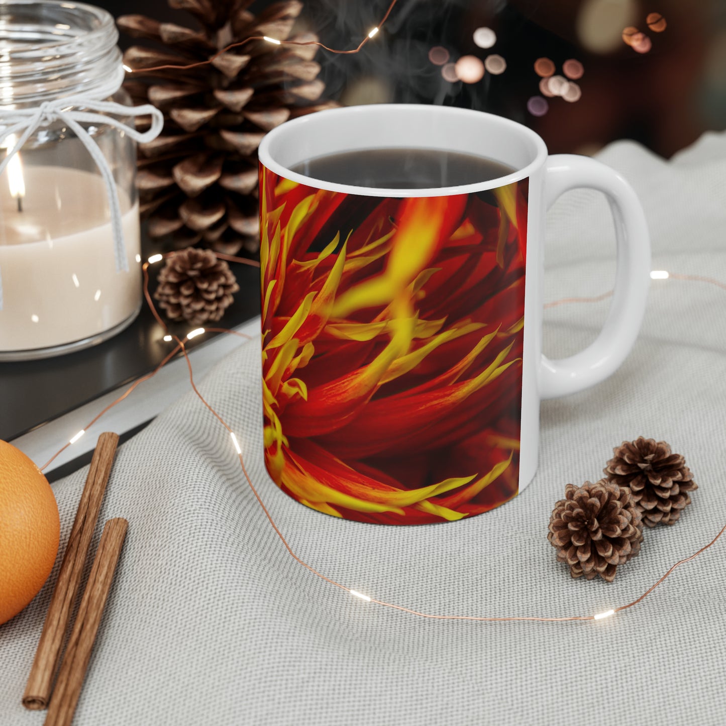 Golden Beauty 11oz Coffee Mug